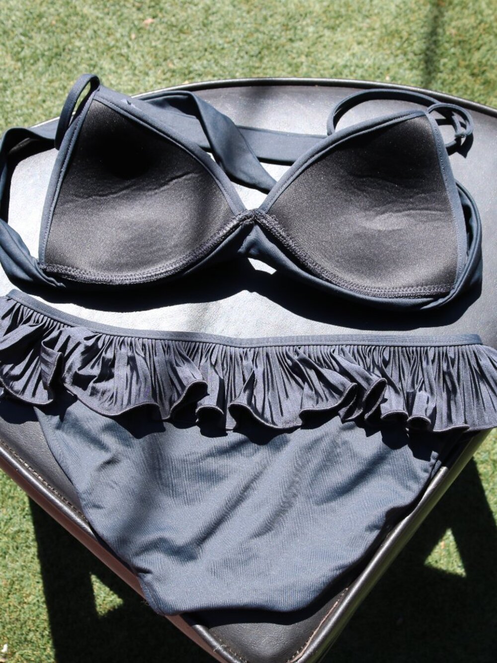 vintage Seafolly Australia ruffle bikini set - Picture 7 of 9